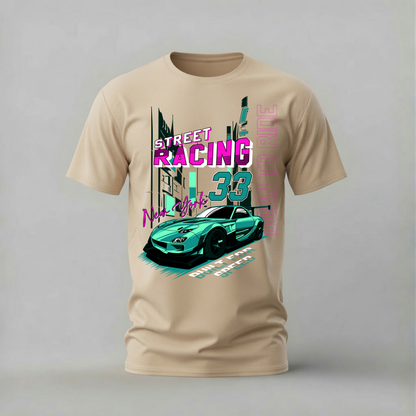 STREET RACING 33 Graphic T-Shirt