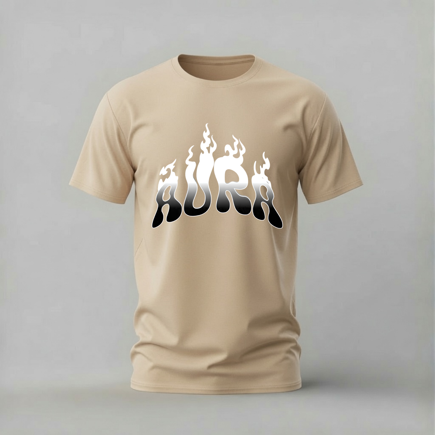 AURA Flame Graphic T-Shirt