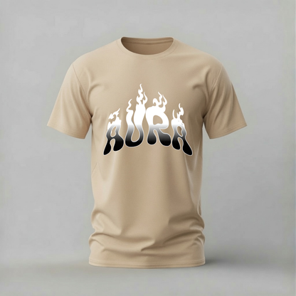 AURA Flame Graphic T-Shirt