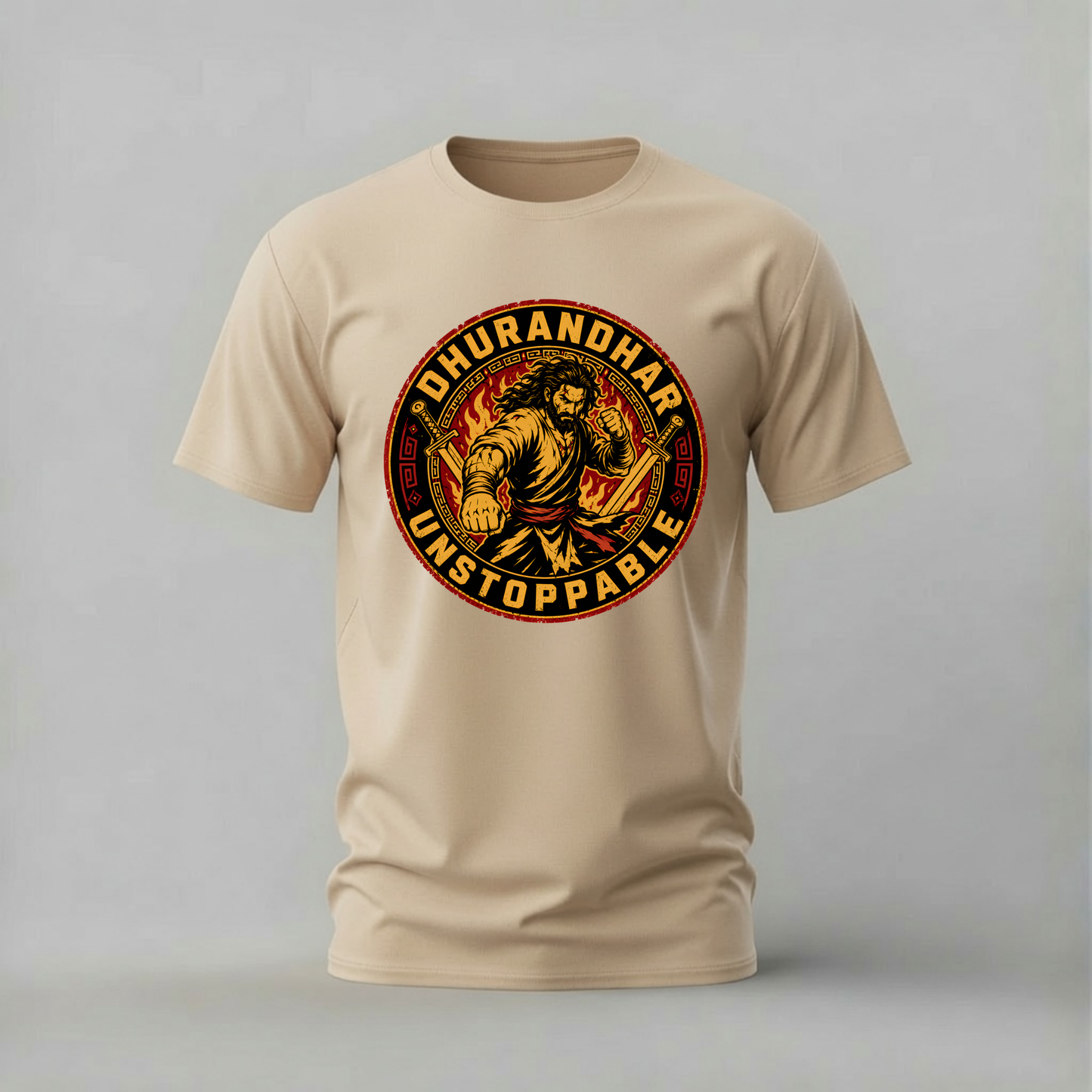 DHURANDHAR Unstoppable Graphic T-Shirt