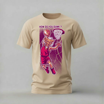 HOW DO YOU DUNK Warthog Graphic T-Shirt