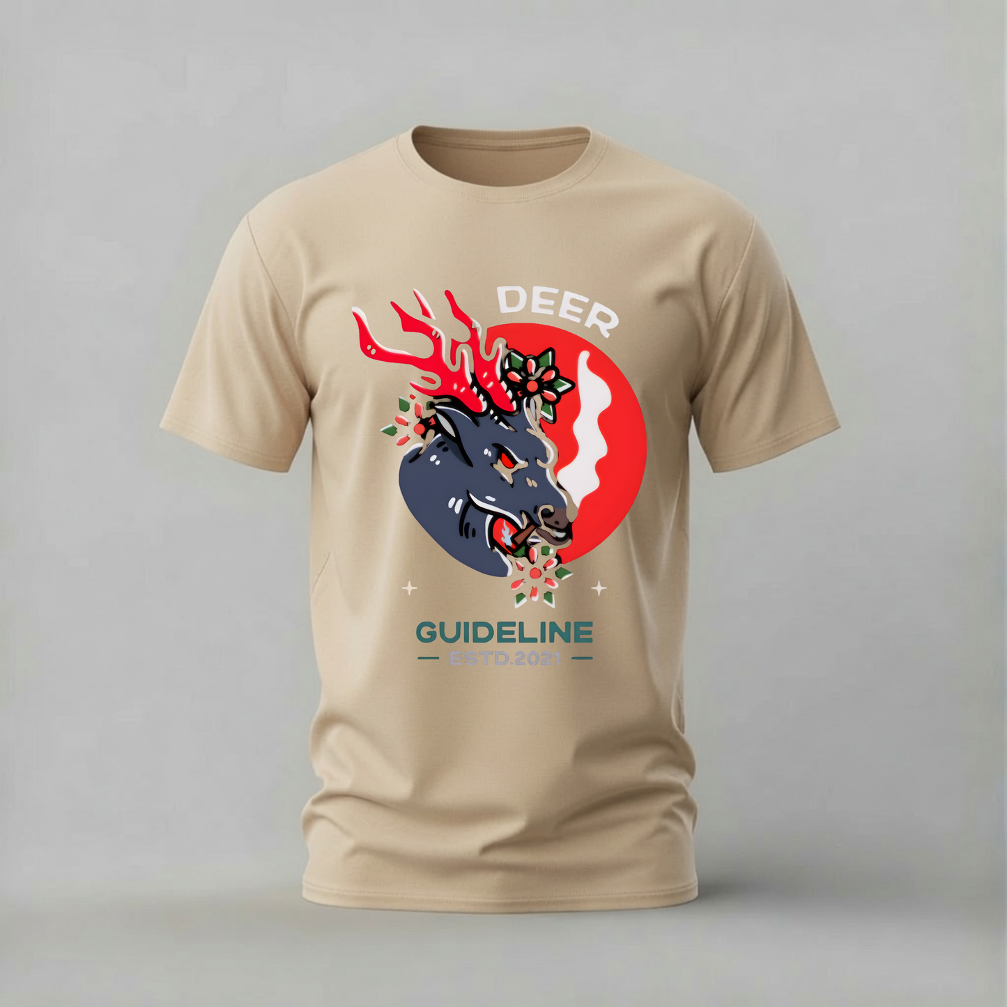 DEER GUIDELINE Graphic T-Shirt