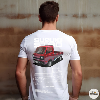 SUZUKI ST90 Classic Truck Graphic T-Shirt
