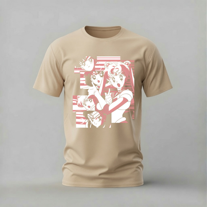 SAILOR MOON Collage Graphic T-Shirt