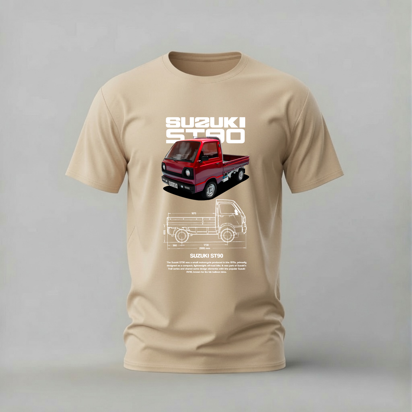 SUZUKI ST90 Mini Truck Graphic T-Shirt
