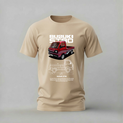 SUZUKI ST90 Mini Truck Graphic T-Shirt