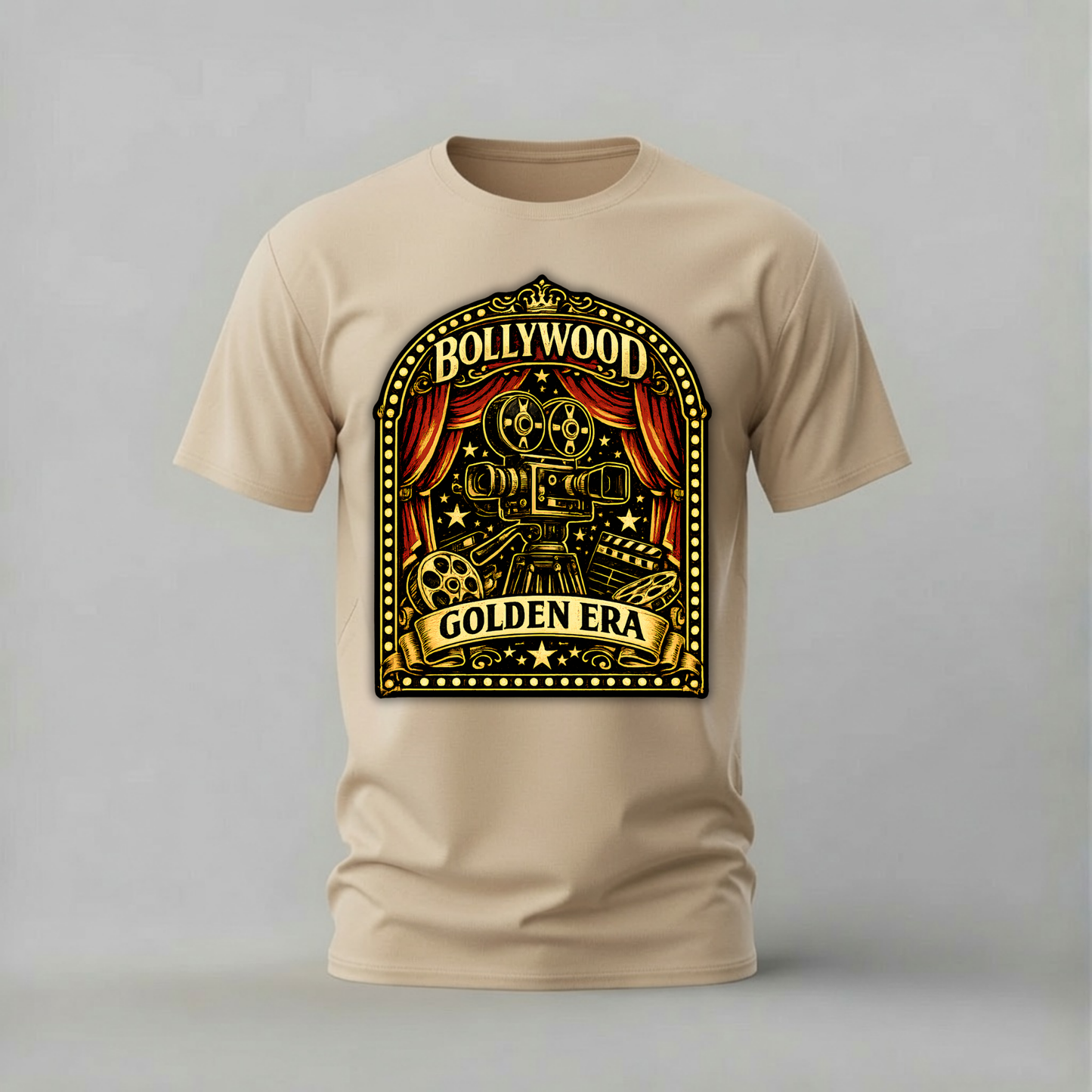 BOLLYWOOD Golden Era Graphic T-Shirt