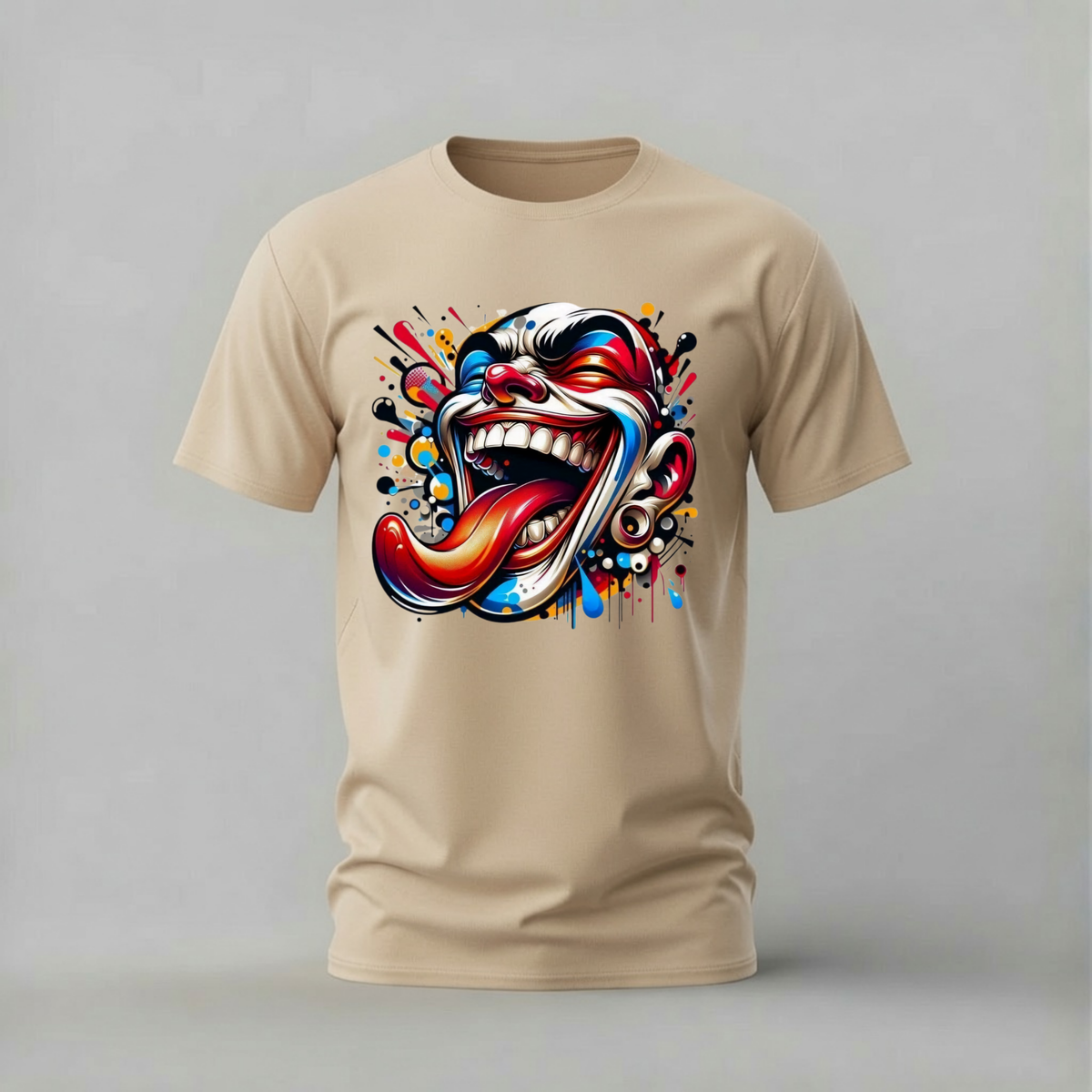 CRAZY CLOWN Graphic T-Shirt