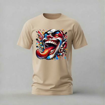 CRAZY CLOWN Graphic T-Shirt