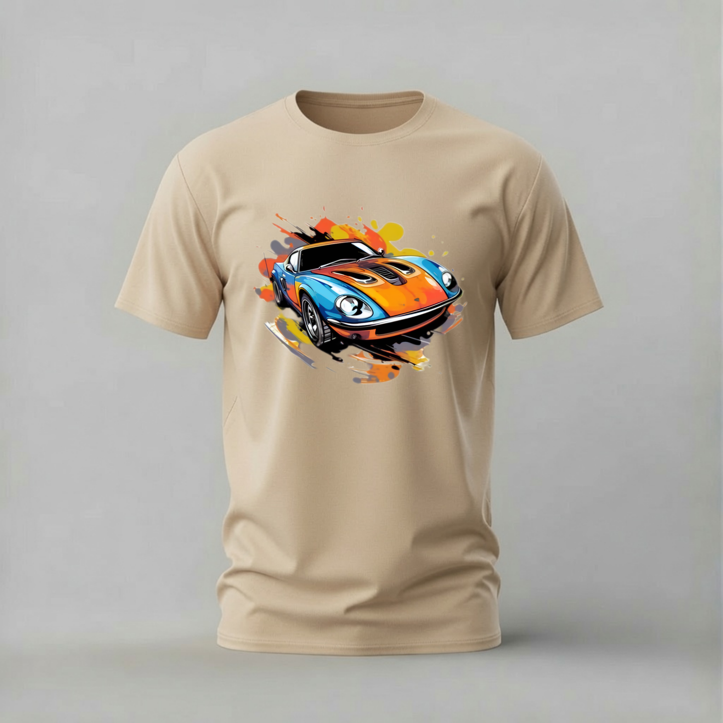 COLORFUL SPORTS CAR Graphic T-Shirt