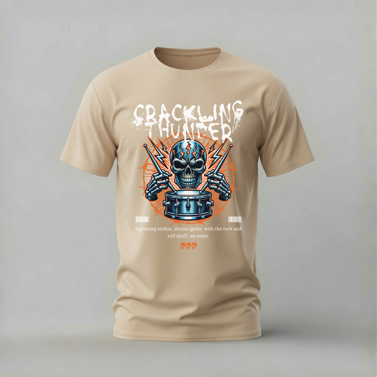 CRACKLING THUNDER Graphic T-Shirt