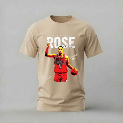 DERRICK ROSE Youngest MVP Graphic T-Shirt