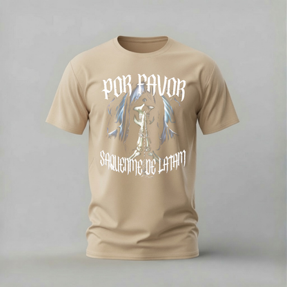 POR FAVOR SAQUENME DE LATIN Graphic T-Shirt