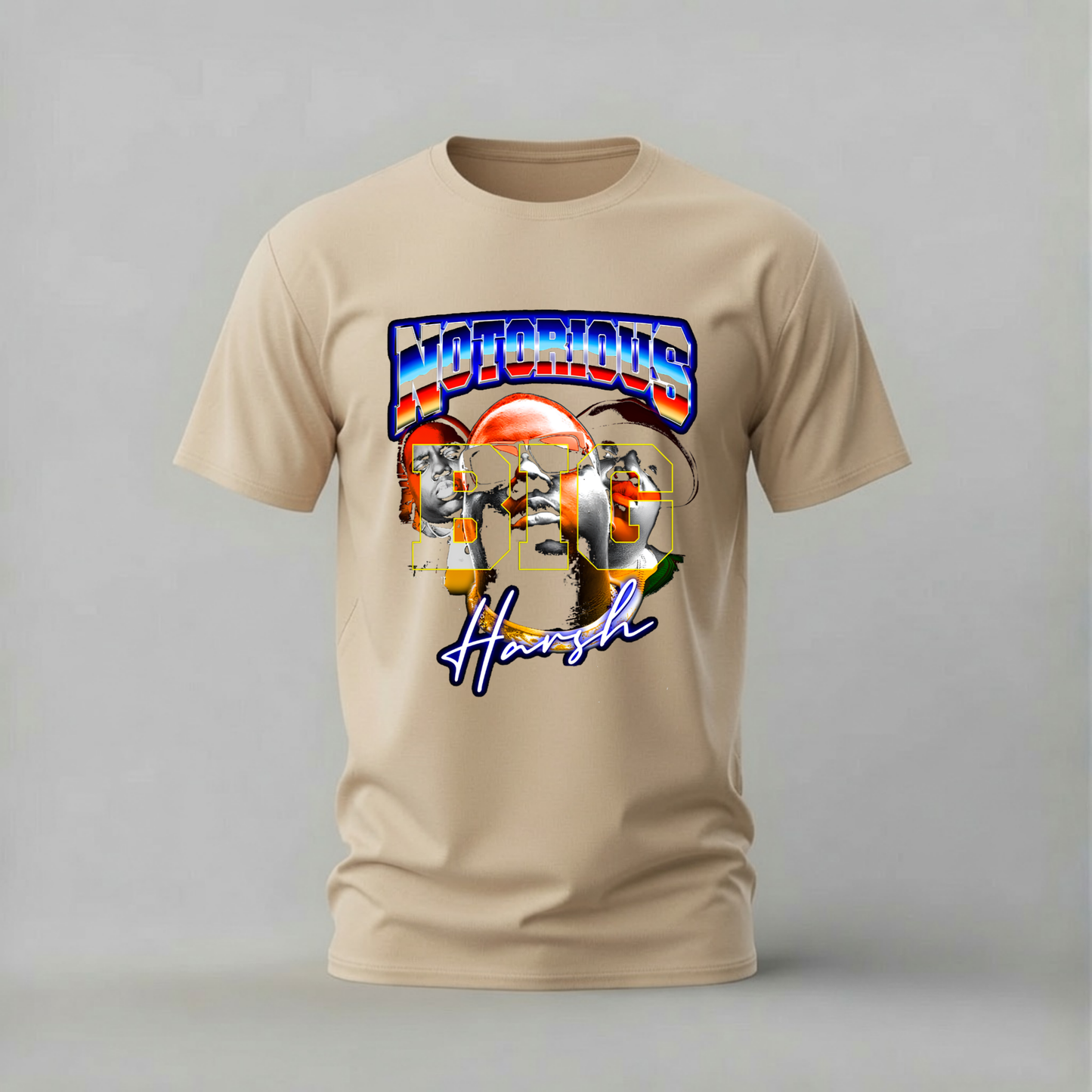 NOTORIOUS BIG Harsh Graphic T-Shirt