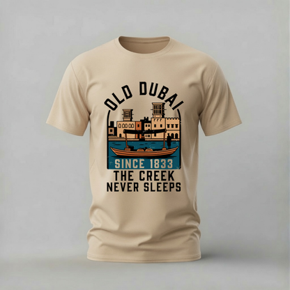 OLD DUBAI Creek Graphic T-Shirt