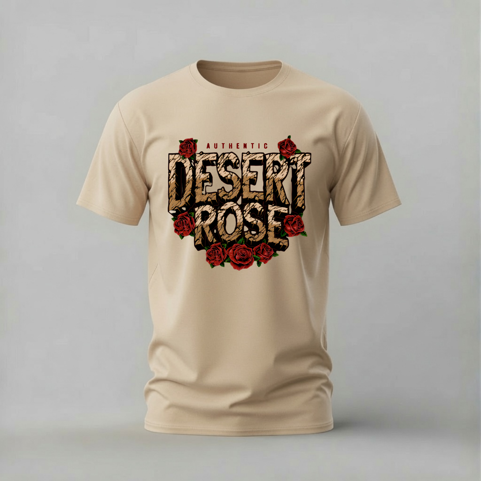 desert rose tshirt; cracked stone shirt; desert rose graphic tee; authentic desert rose tshirt; rose typography shirt; unisex rose tee; men cotton tshirt; half sleeve printed tshirt; streetwear; casual wear; rose merch; desert graphic shirt
