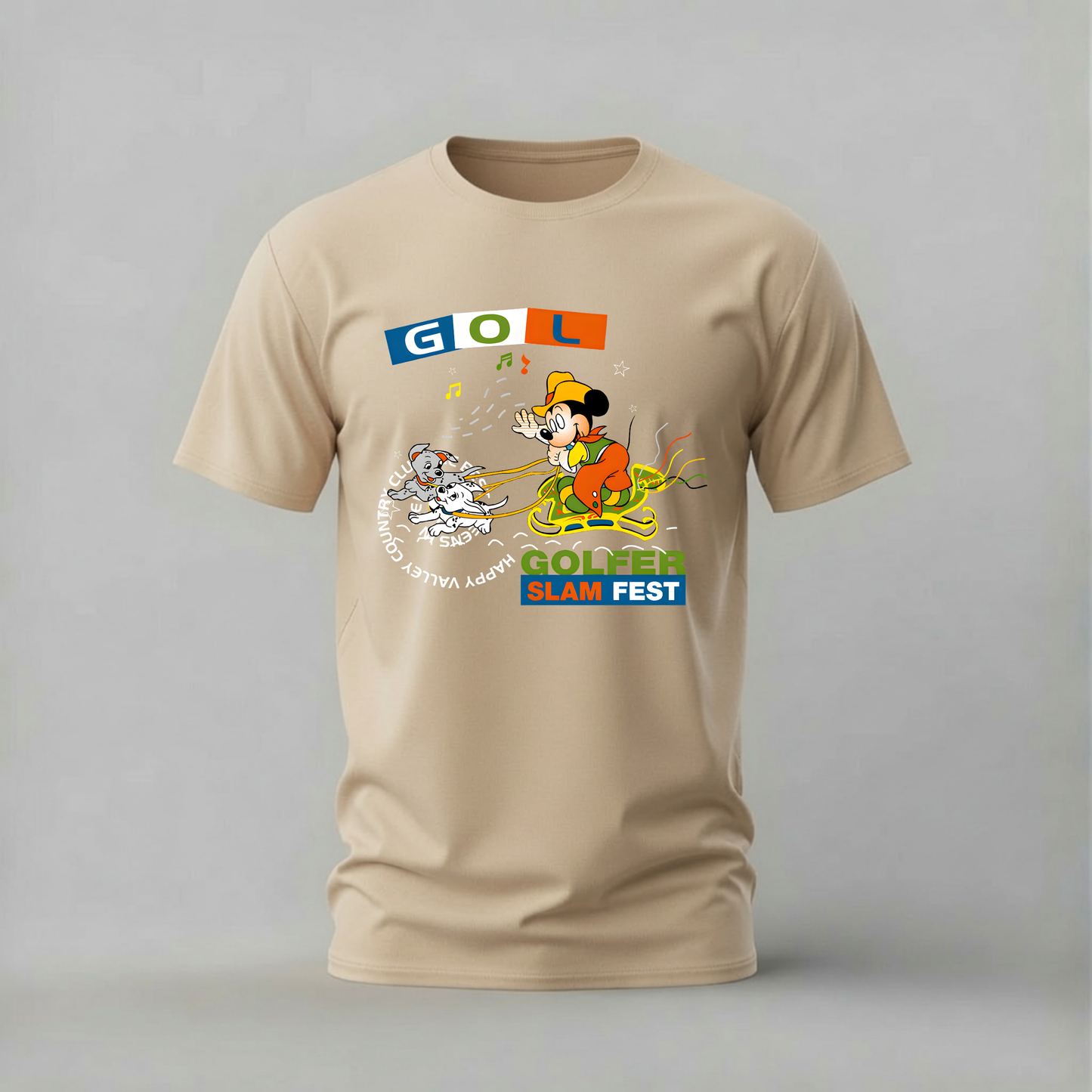 GOLFER SLAM FEST Mickey Graphic T-Shirt