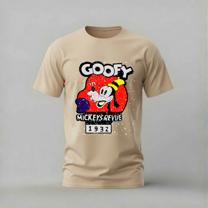 GOOFY Mickey's Revue 1932 Graphic T-Shirt