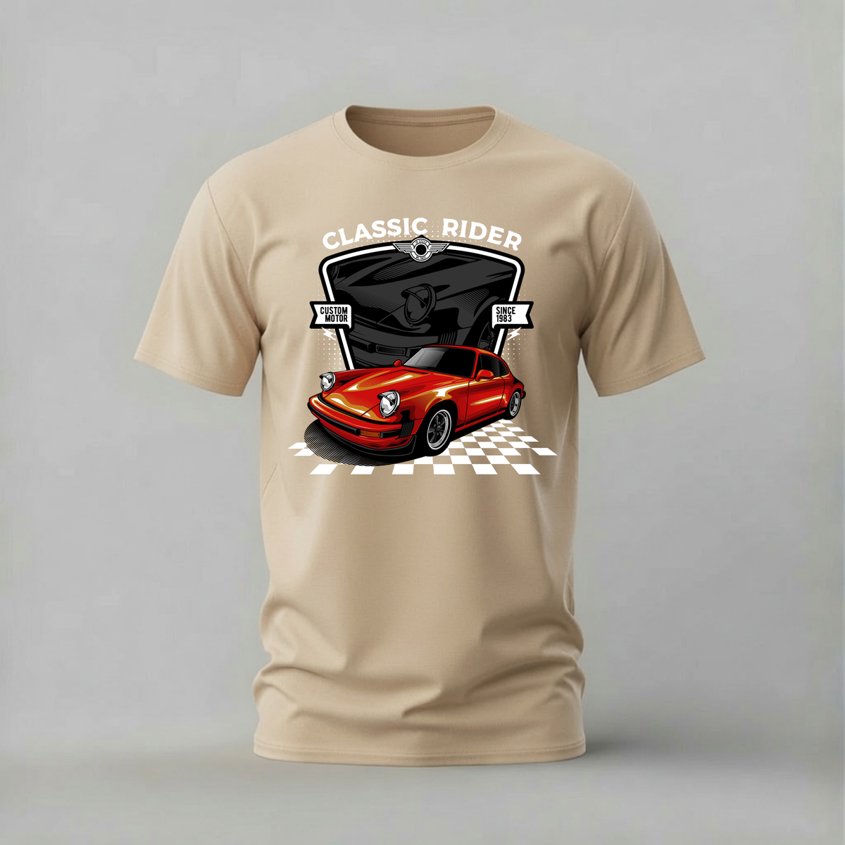 CLASSIC RIDER PORSCHE Graphic T-Shirt