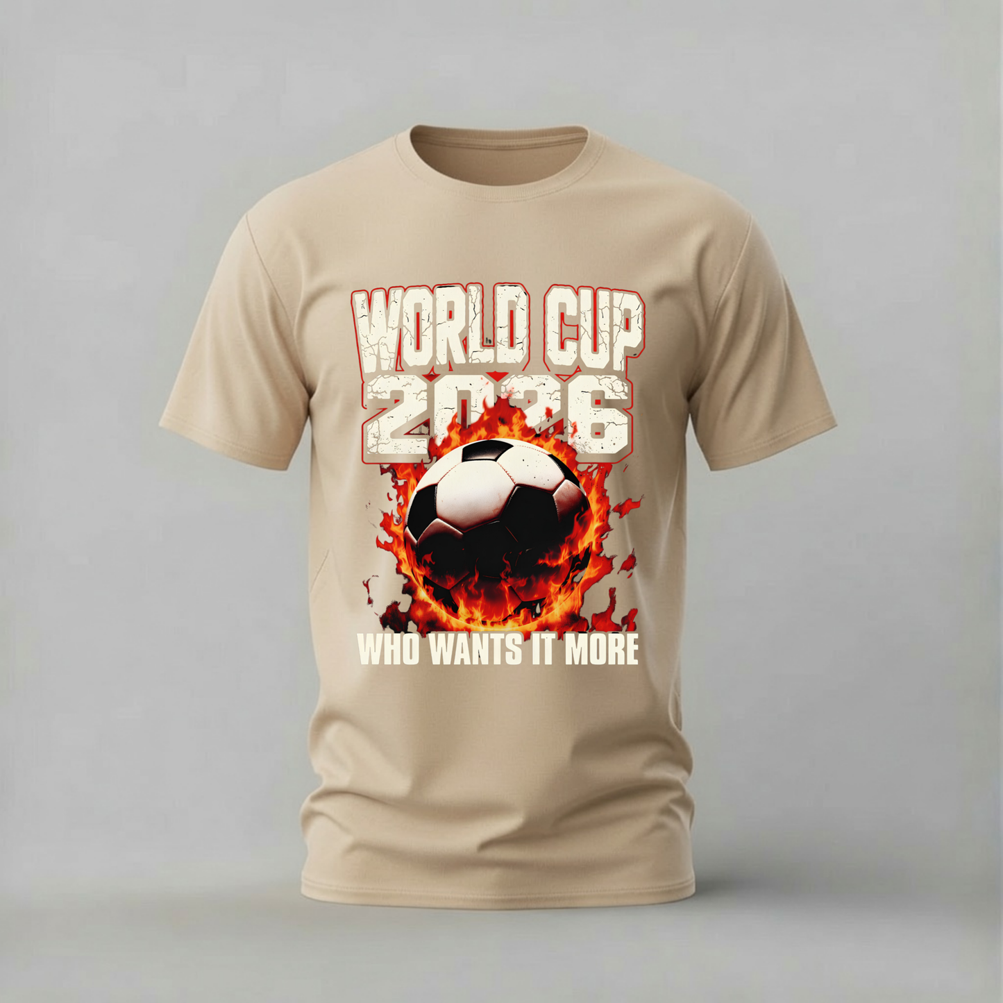 WORLD CUP 2026 Who Wants It More Graphic T-Shirt