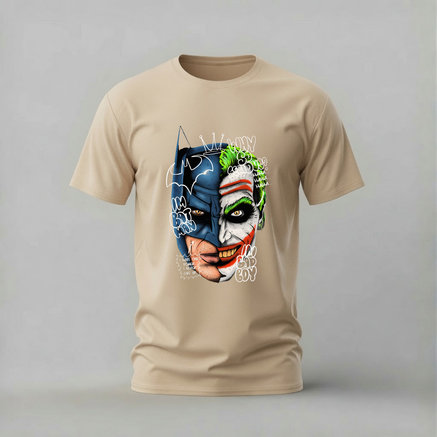 BATMAN JOKER Split Graphic T-Shirt