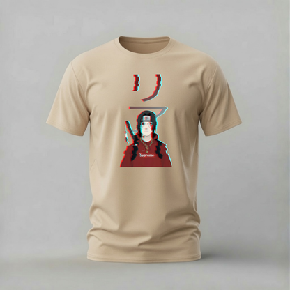 ITACHI SUPREME GLITCH Graphic T-Shirt