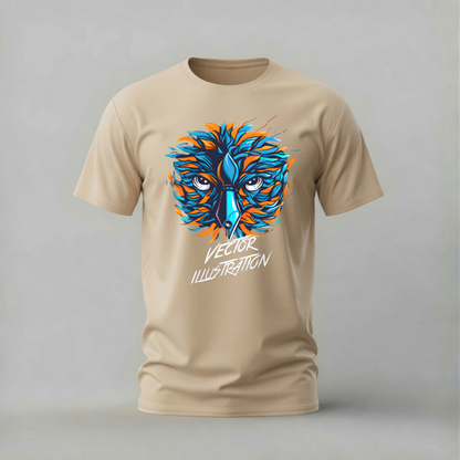 VECTOR ILLUSTRATION Bird Graphic T-Shirt