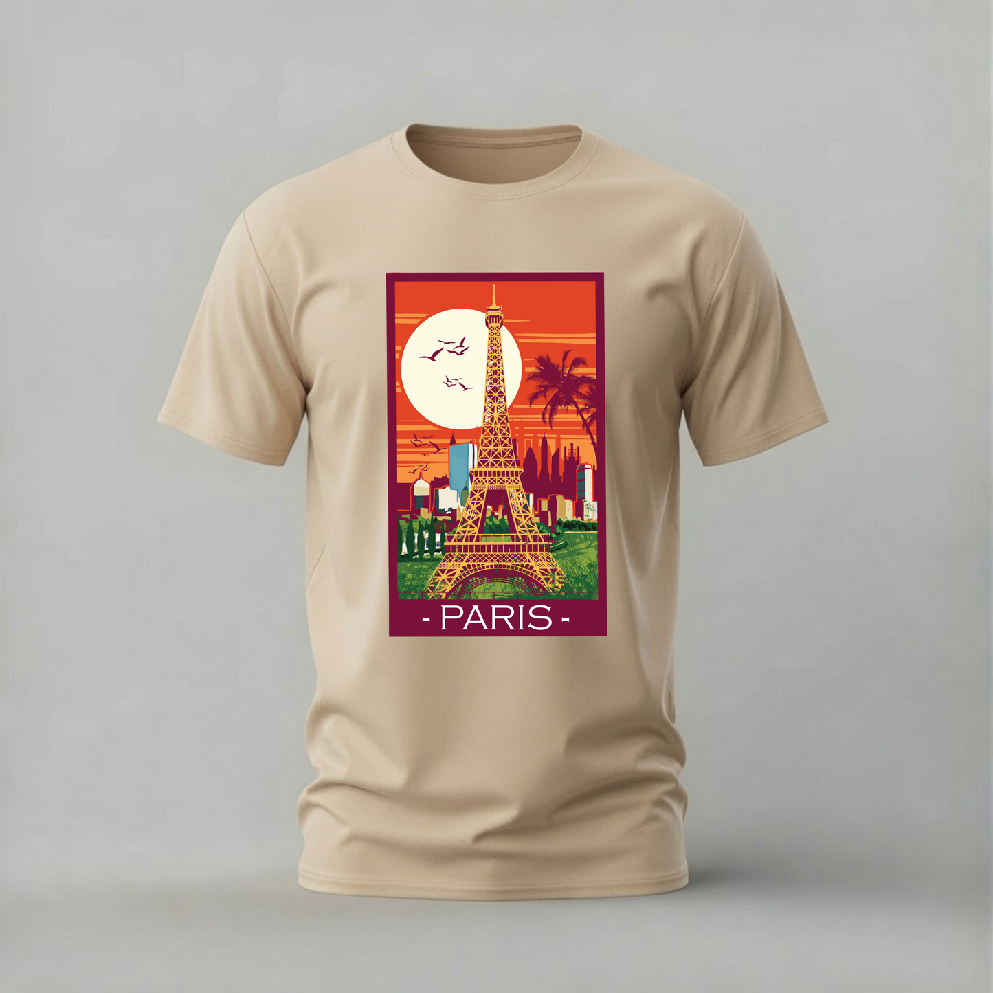 PARIS Eiffel Tower Graphic T-Shirt
