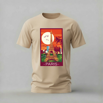 PARIS Eiffel Tower Graphic T-Shirt