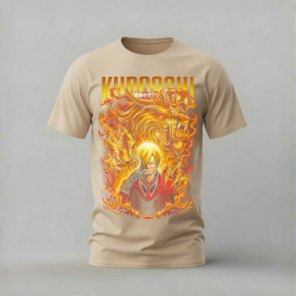 SANJI KUROASHI One Piece Graphic T-Shirt