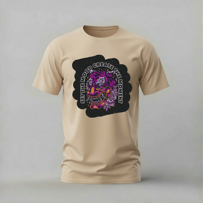 SET THE MOOD CREATE THE MOMENT Graphic T-Shirt
