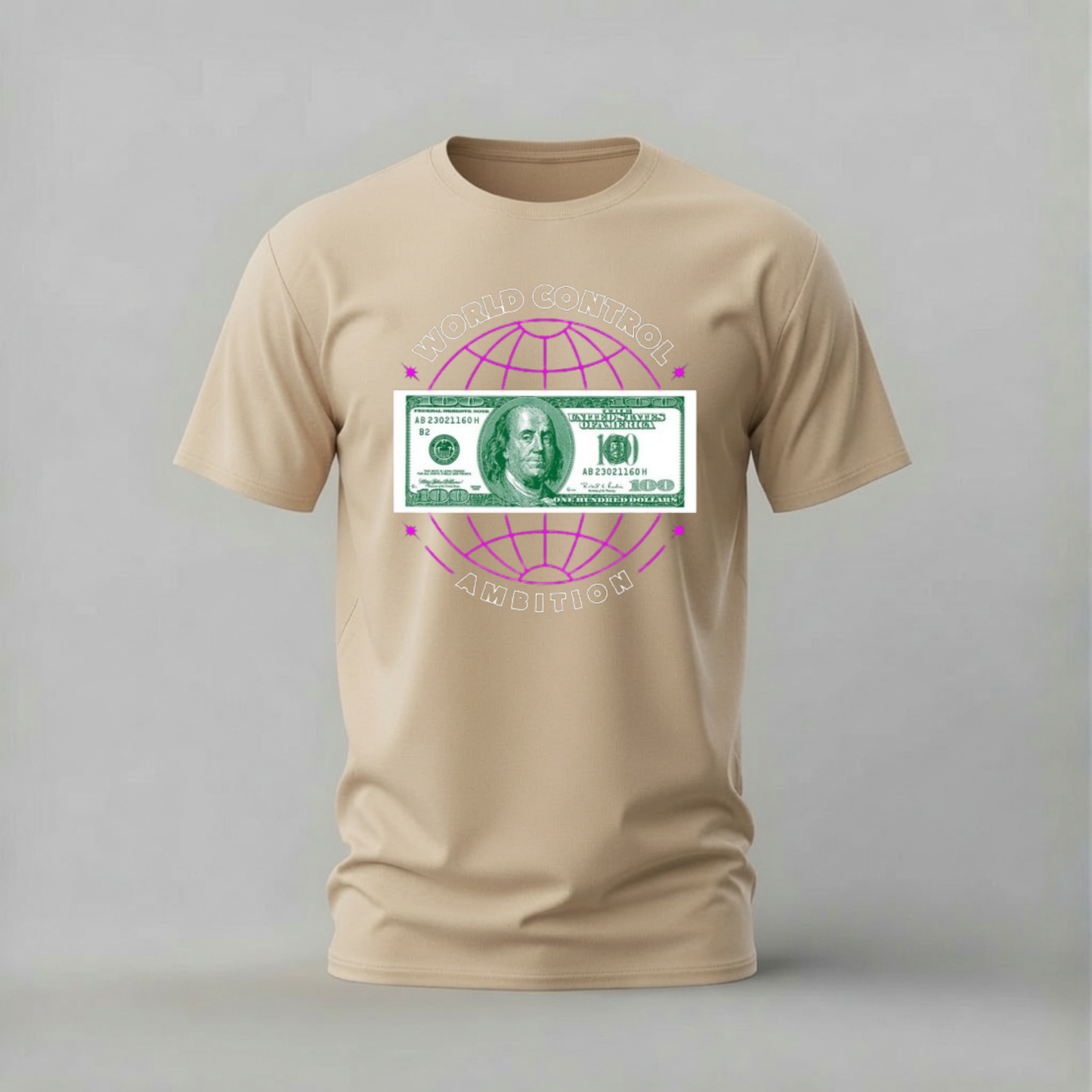 WORLD CONTROL Ambition Graphic T-Shirt