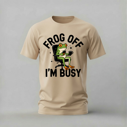 OFFICE FROG OFF Graphic T-Shirt