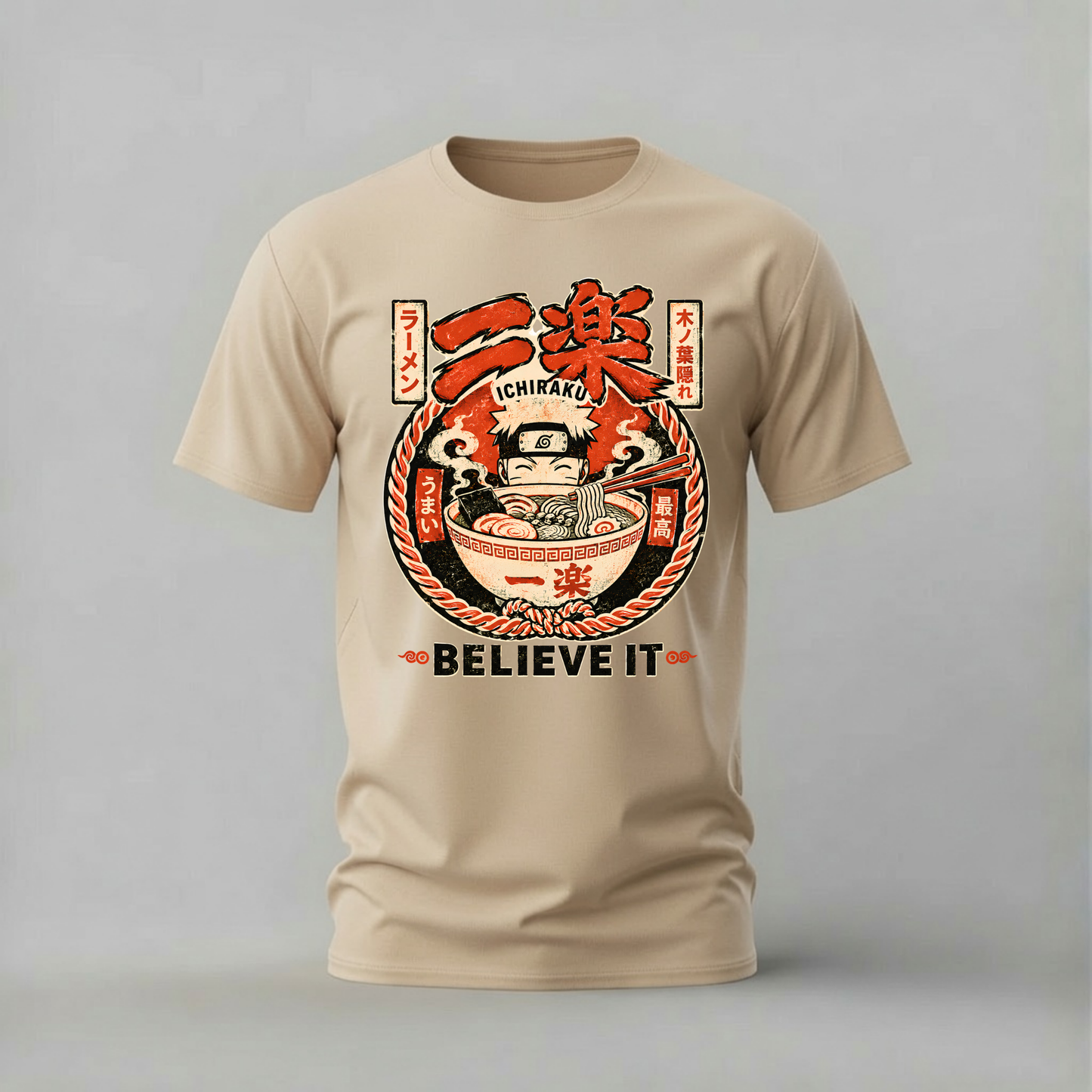 ICHIRAKU RAMEN Naruto Graphic T-Shirt