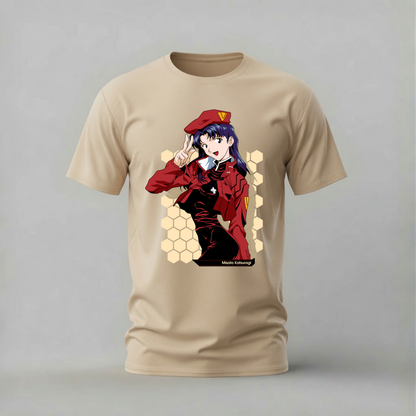 MISATO KATSURAGI Evangelion Graphic T-Shirt