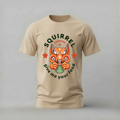 SQUIRREL AWESOME Graphic T-Shirt