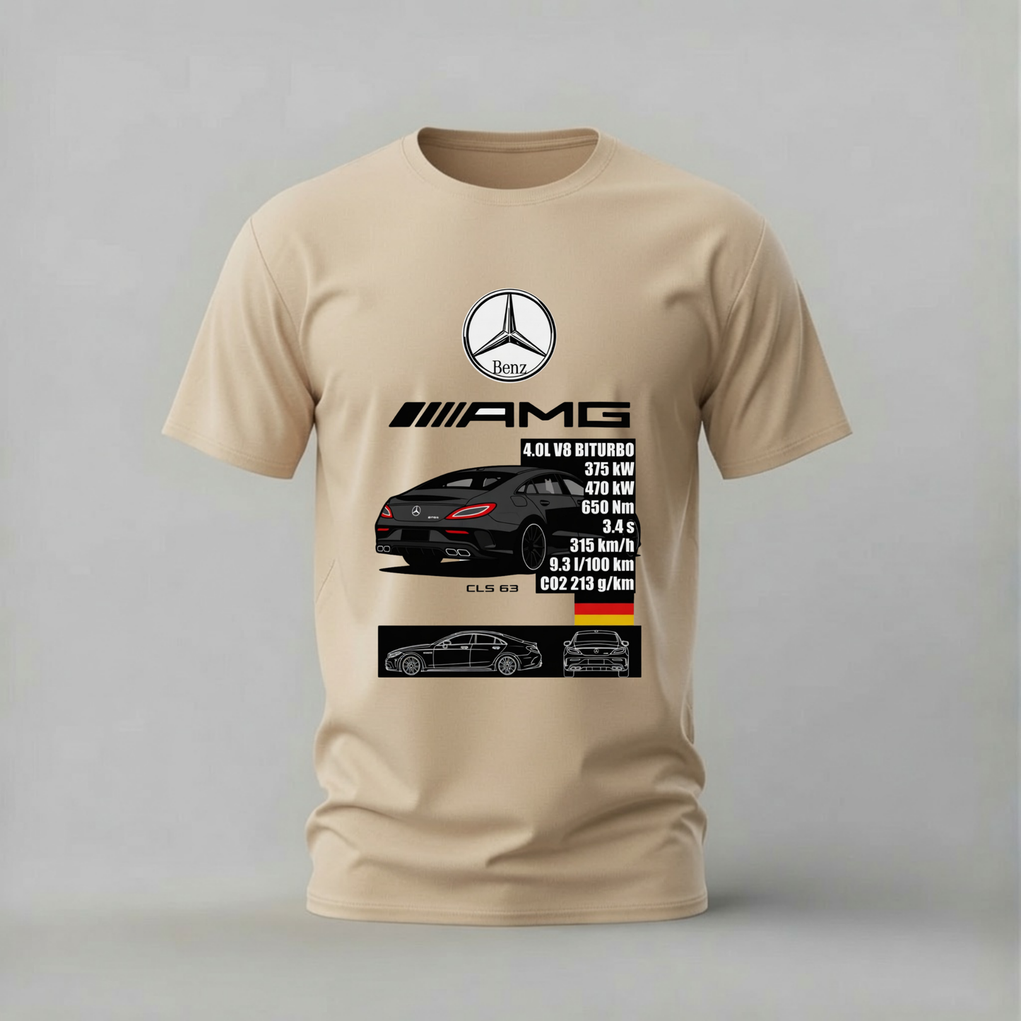 MERCEDES CLS 63 AMG Graphic T-Shirt