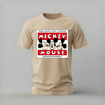 MICKEY MOUSE Vintage Logo Graphic T-Shirt