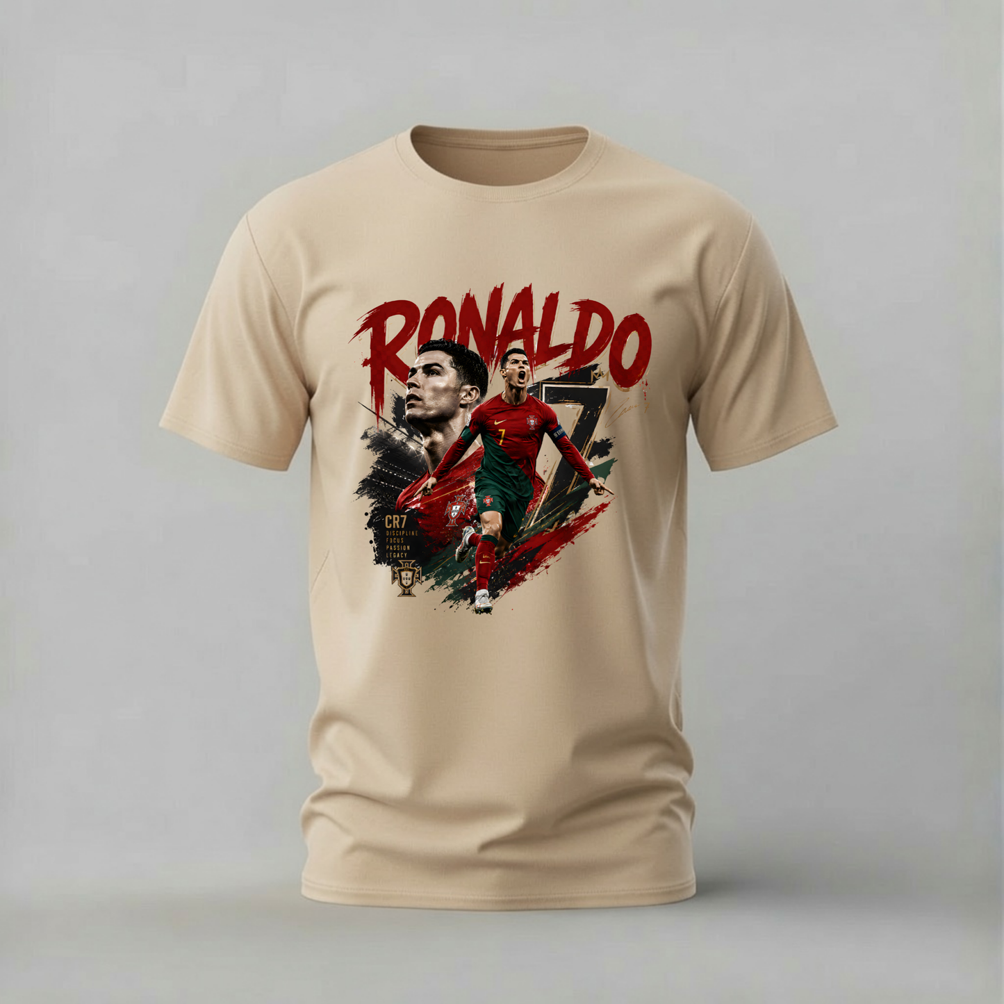 RONALDO CR7 Portugal Graphic T-Shirt