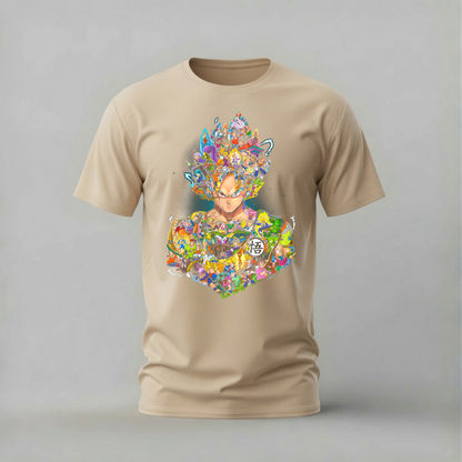 DRAGON BALL GOKU Collage Graphic T-Shirt