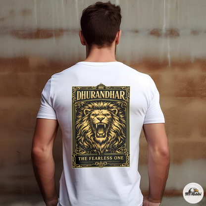 Dhurandhar The Fearless One Lion T-Shirt