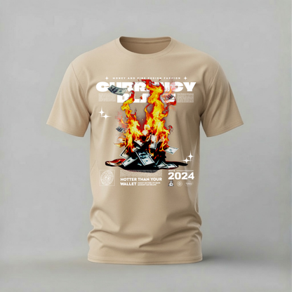 CURRENCY BLAZE Graphic T-Shirt