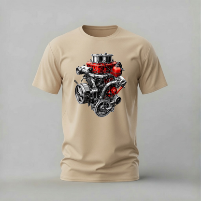 CHROME ENGINE Graphic T-Shirt