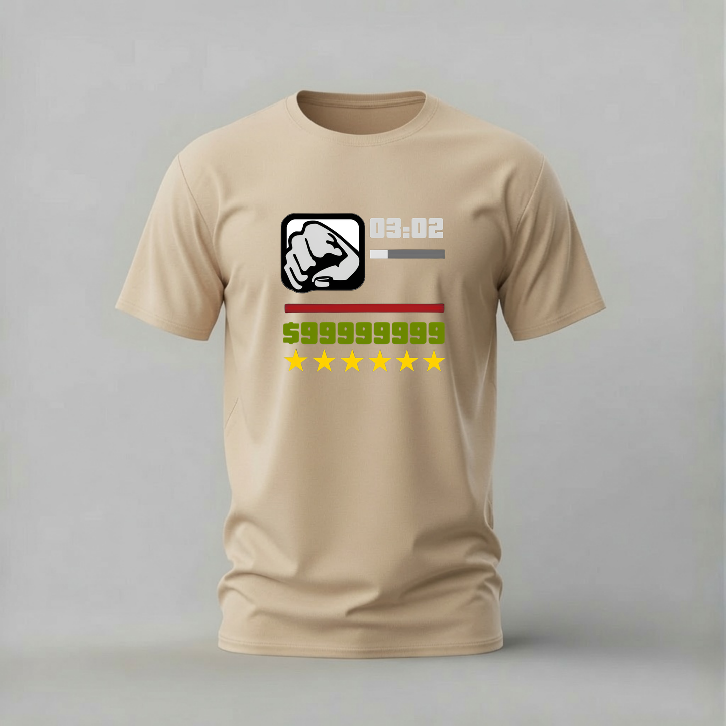 MAX MONEY GTA Style Graphic T-Shirt