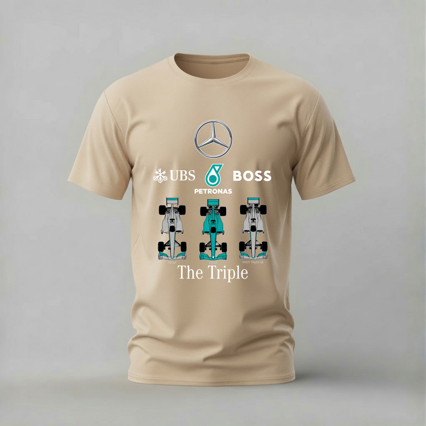 MERCEDES F1 The Triple Graphic T-Shirt