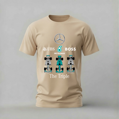 MERCEDES F1 The Triple Graphic T-Shirt