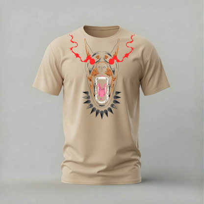 SPIKED DOBERMAN Graphic T-Shirt