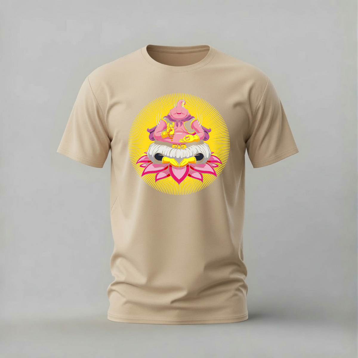 MAJIN BUU MEDITATION Graphic T-Shirt