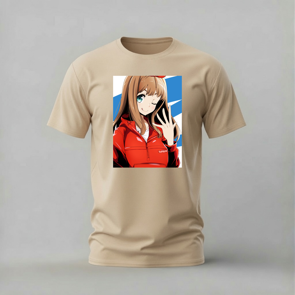 ANIME GIRL SUPREME Graphic T-Shirt