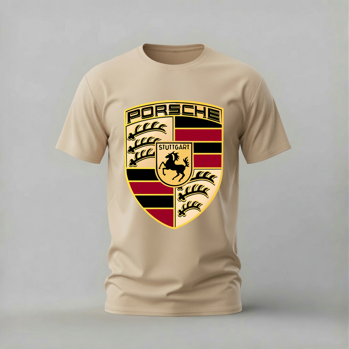 PORSCHE Crest Logo Graphic T-Shirt